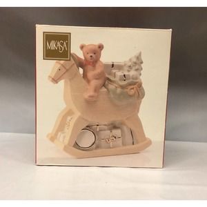 Christmas Coin Bank Holiday Magic Mikasa Baby Teddy Bear Studio Nova Mikasa Gift